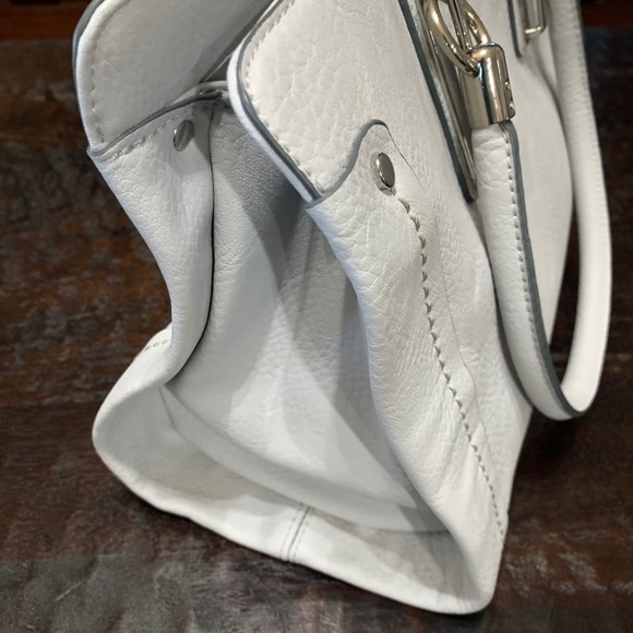 🥳HP🥳Charming Charlie light gray satchel bag - Picture 4 of 15